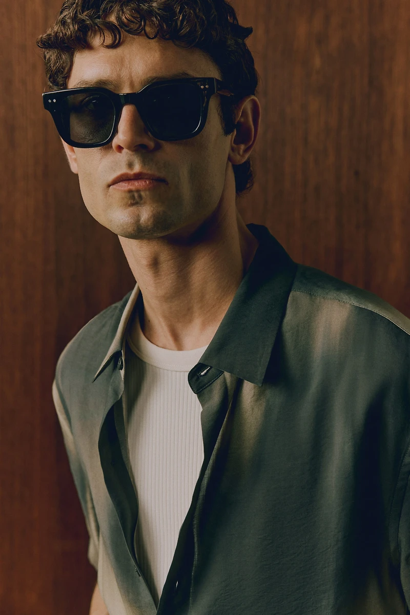 Regular-Fit Modal-Blend Resort Shirt