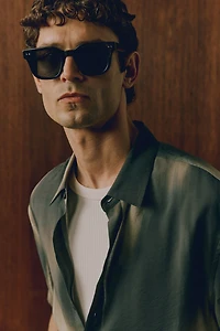 Regular-Fit Modal-Blend Resort Shirt