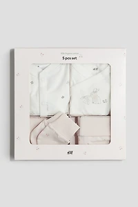 5-piece Cotton Jersey Gift Set