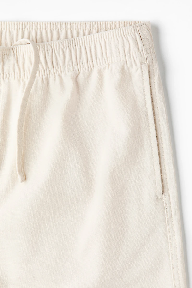 Loose-Fit Cotton Canvas Pants