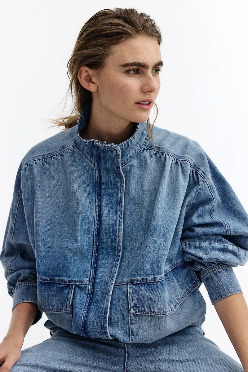 Veste ample en denim