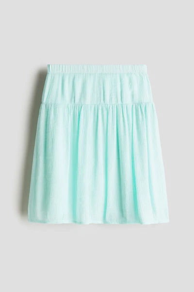 Crinkled Chiffon Skirt