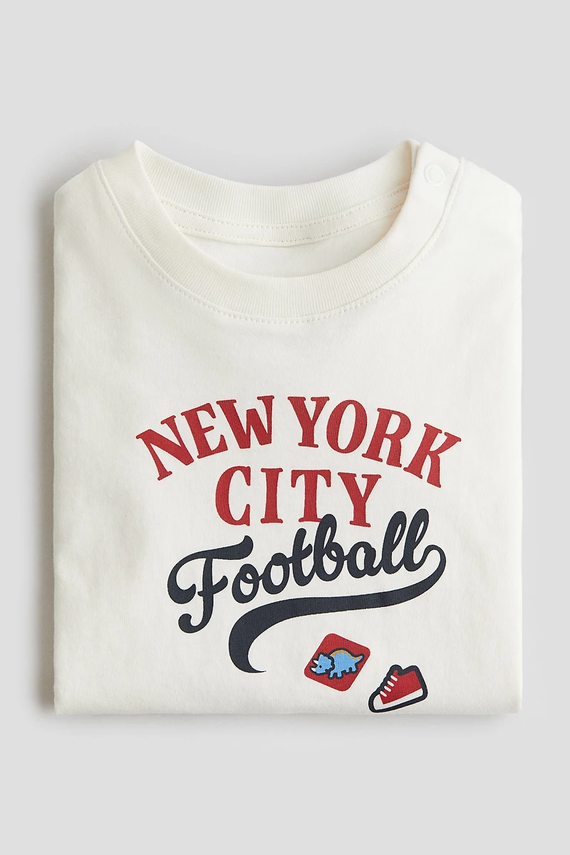 Printed Cotton T-Shirt