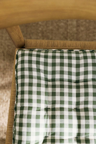 Lot de 2 coussins d'assise en coton