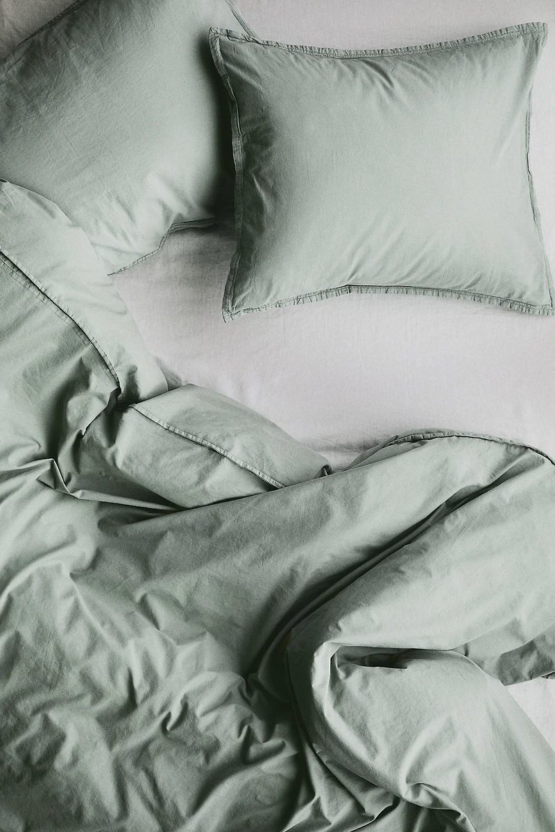 Washed Cotton Pillowcase