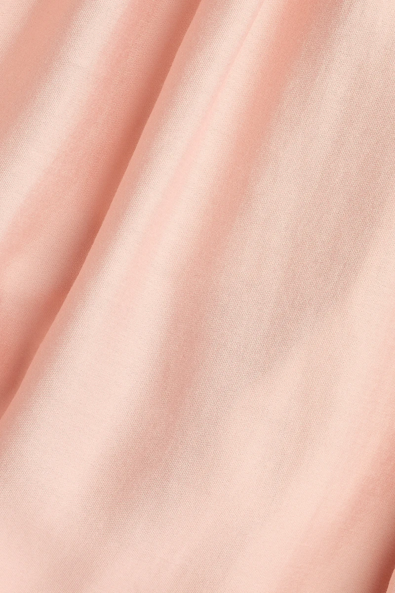 Viscose-Blend Maxi Skirt
