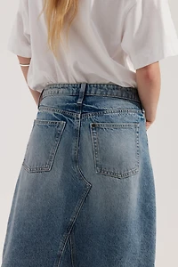 A-Line Denim Skirt