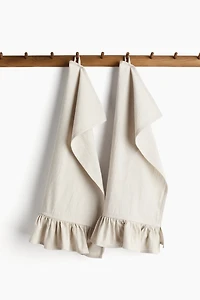 Lot de 2 torchons en coton