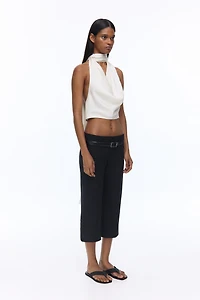 Wool Capri Pants