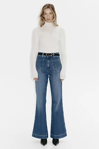 Flared High Jeans