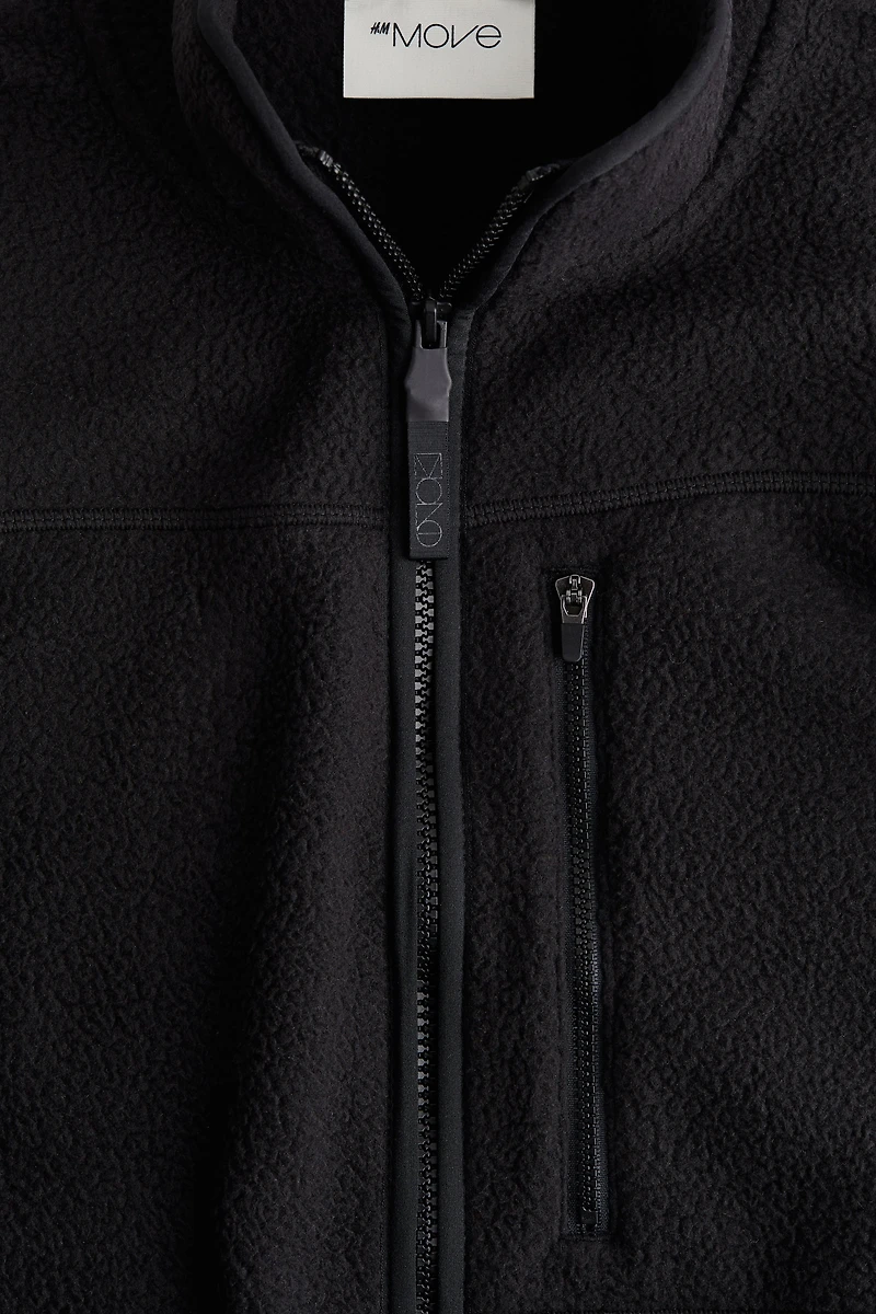 Veste de sport sans manches en polar