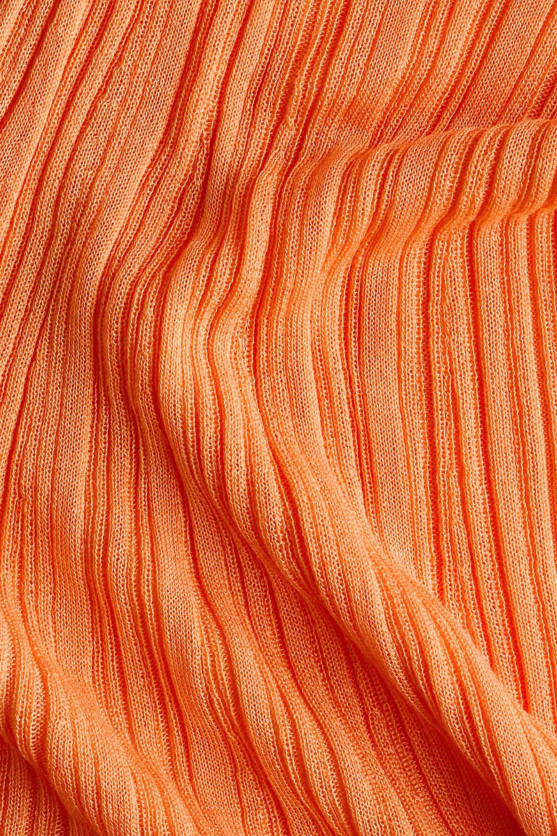 Rib-Knit Beach Dress