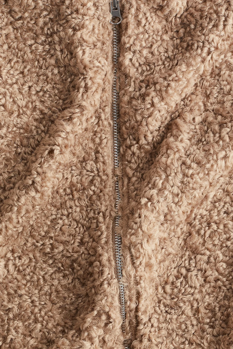 Oversized Teddy Fleece Jacket
