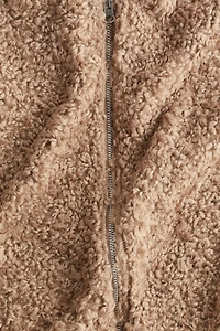 Oversized Teddy Fleece Jacket