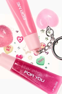 Lip Gloss Key Ring Set