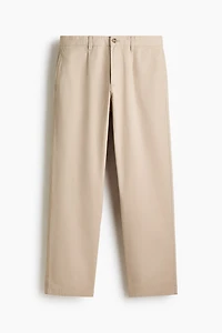 Relaxed-Fit Cotton Twill Chinos