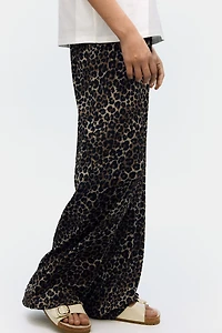 Textured Jersey Pants
