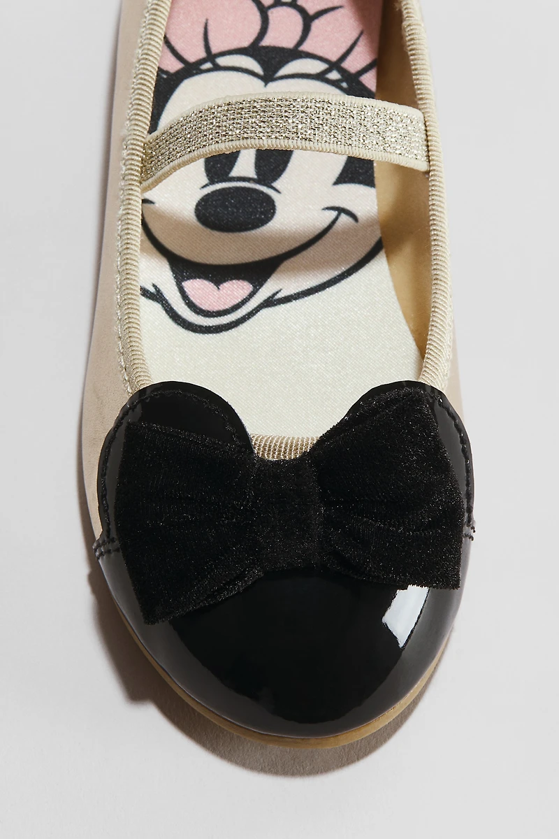 Ballerines métallisées