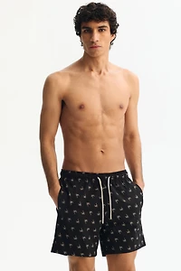 Seersucker Swim Shorts