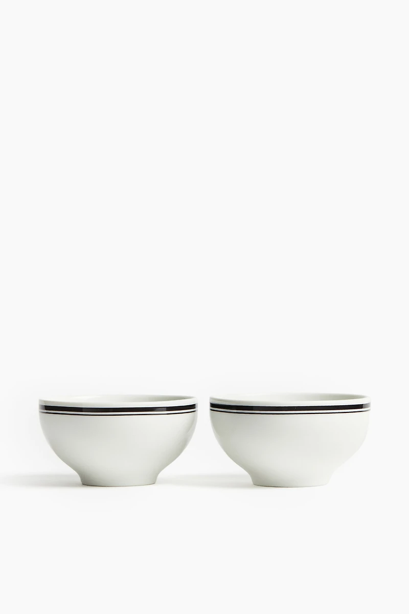 2-Pack Small Porcelain Bowls