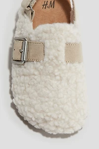 Teddy Fleece Mules