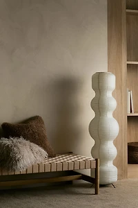 Lampe de sol en papier de riz