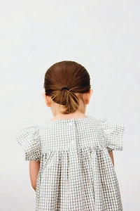 Robe empire en coton