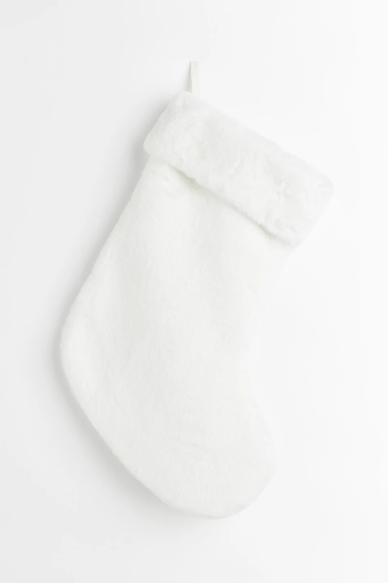 Fluffy Christmas Stocking