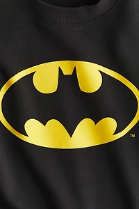 Sweatshirt with Printed Motif