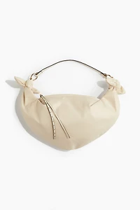 Sac à bandoulière avec détails noués