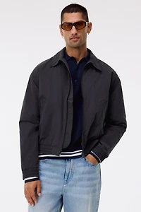 Bomber Jacket with Collar