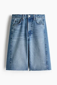 Denim Bermuda Shorts