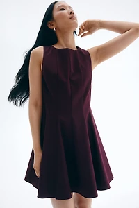 Dress with Flared Skirt