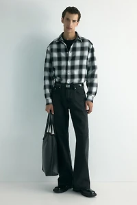 Relaxed-Fit Flannel Shirt