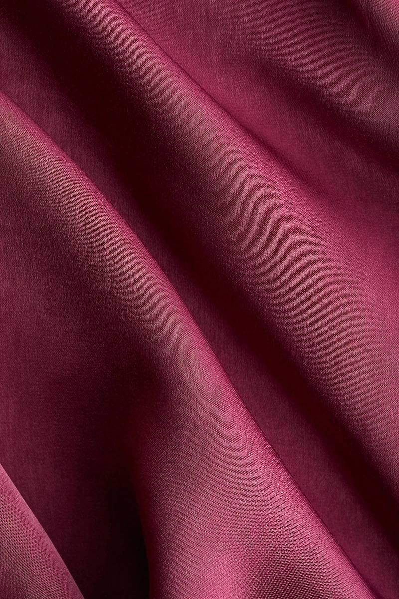 Halterneck Satin Dress