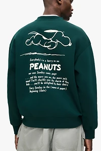 Oversized Printed Sweatshirt