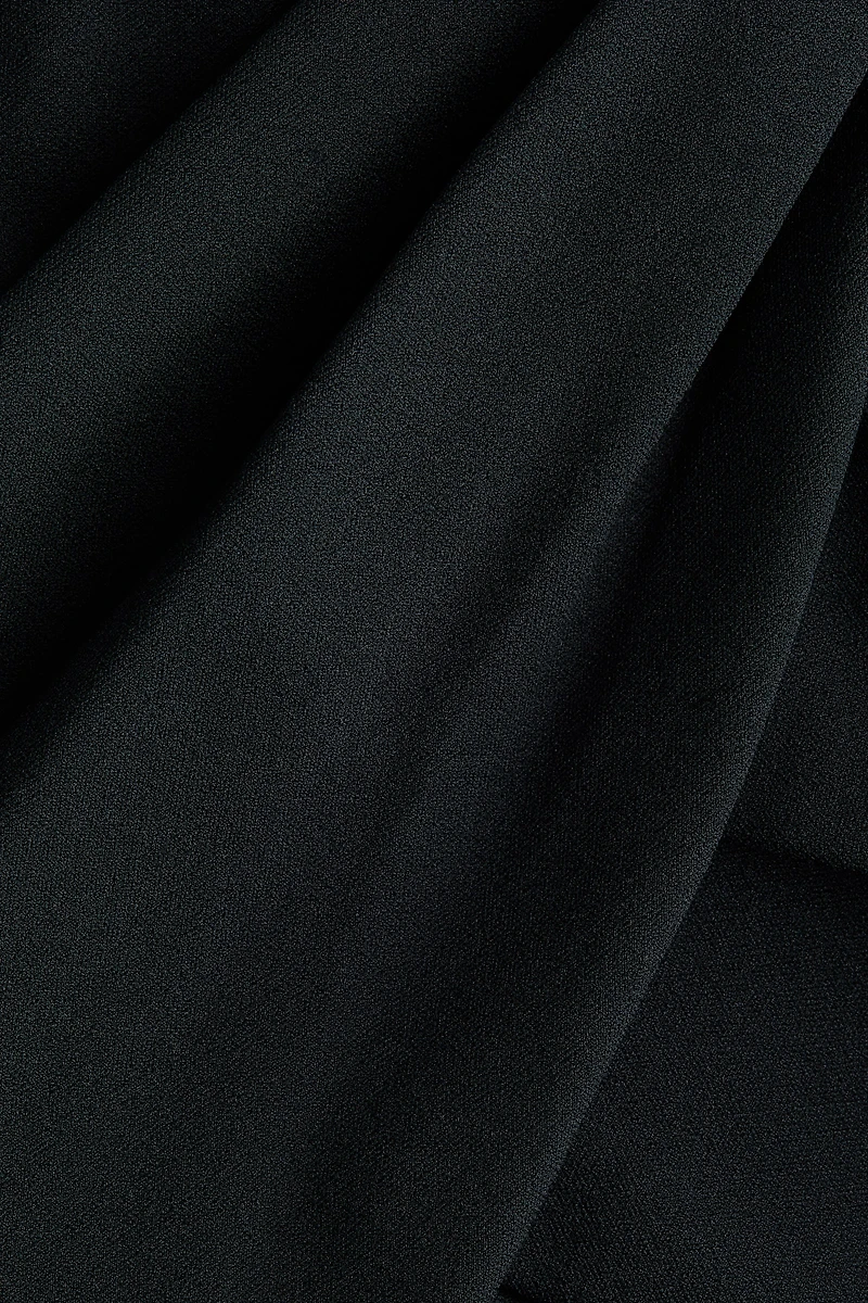 Draped Interlock Bandeau Top