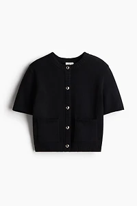 Short-Sleeved Cardigan