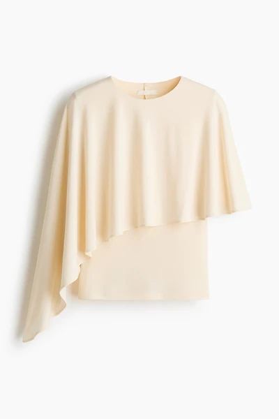 Cape-Detail Top