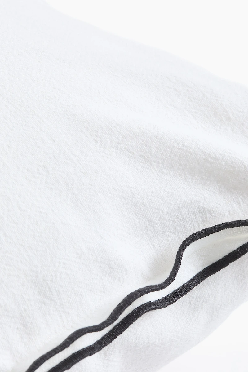 Linen-Blend Cushion Cover
