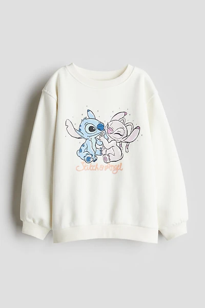 Sweatshirt with Motif