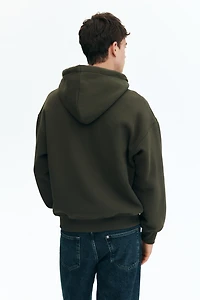 Oversized-Fit Hooded Jacket