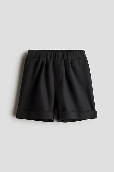 Loose-Fit Cotton Jersey Shorts