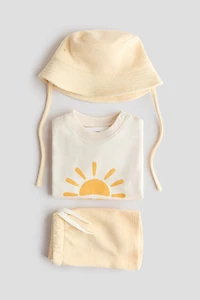 3-Piece Jersey and Terry Set