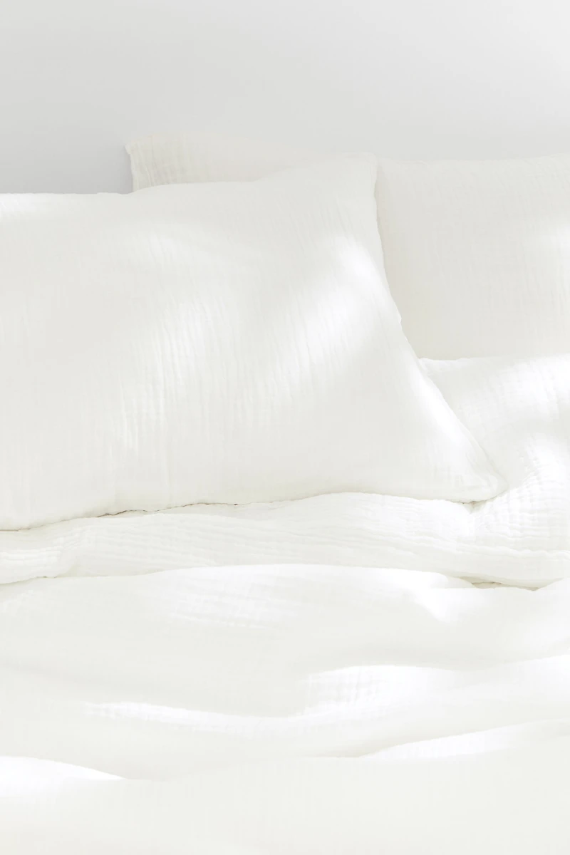 Muslin King/Queen Duvet Cover Set