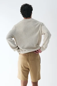 Four-Way Stretch Loose-Fit Chino Shorts