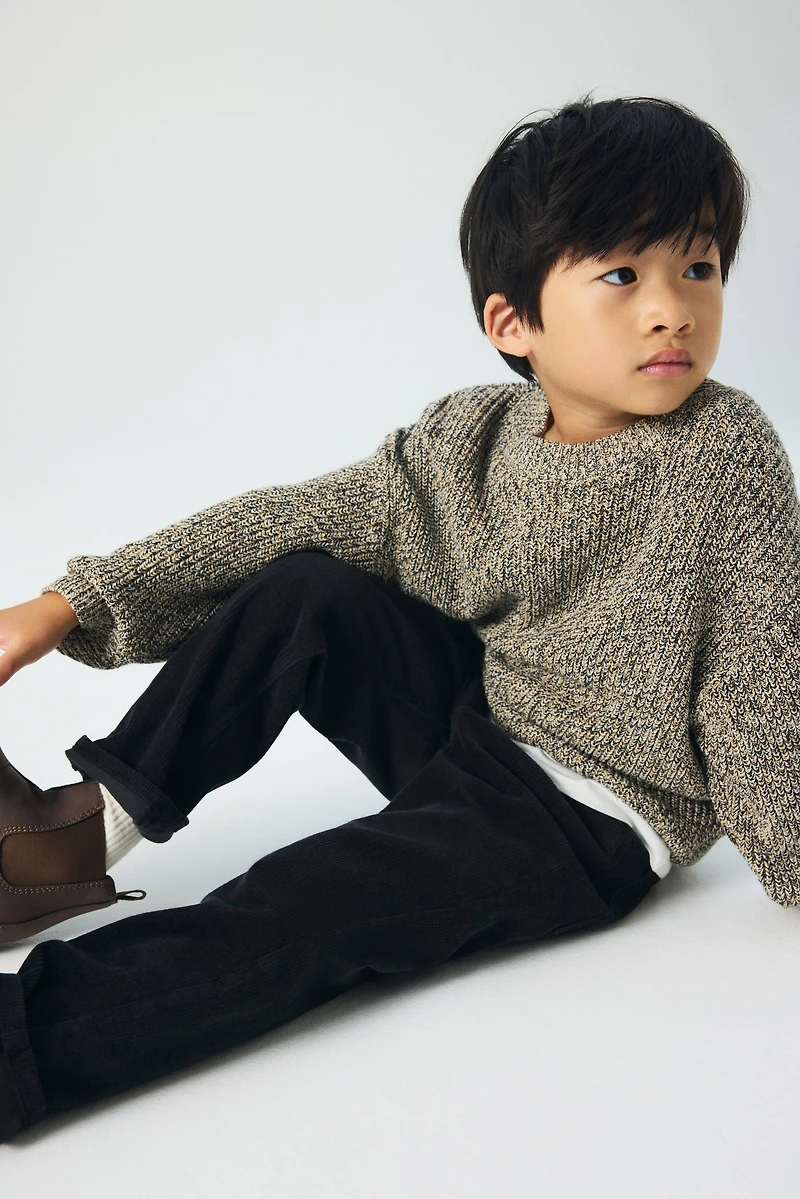 Relaxed-Fit Corduroy Pants