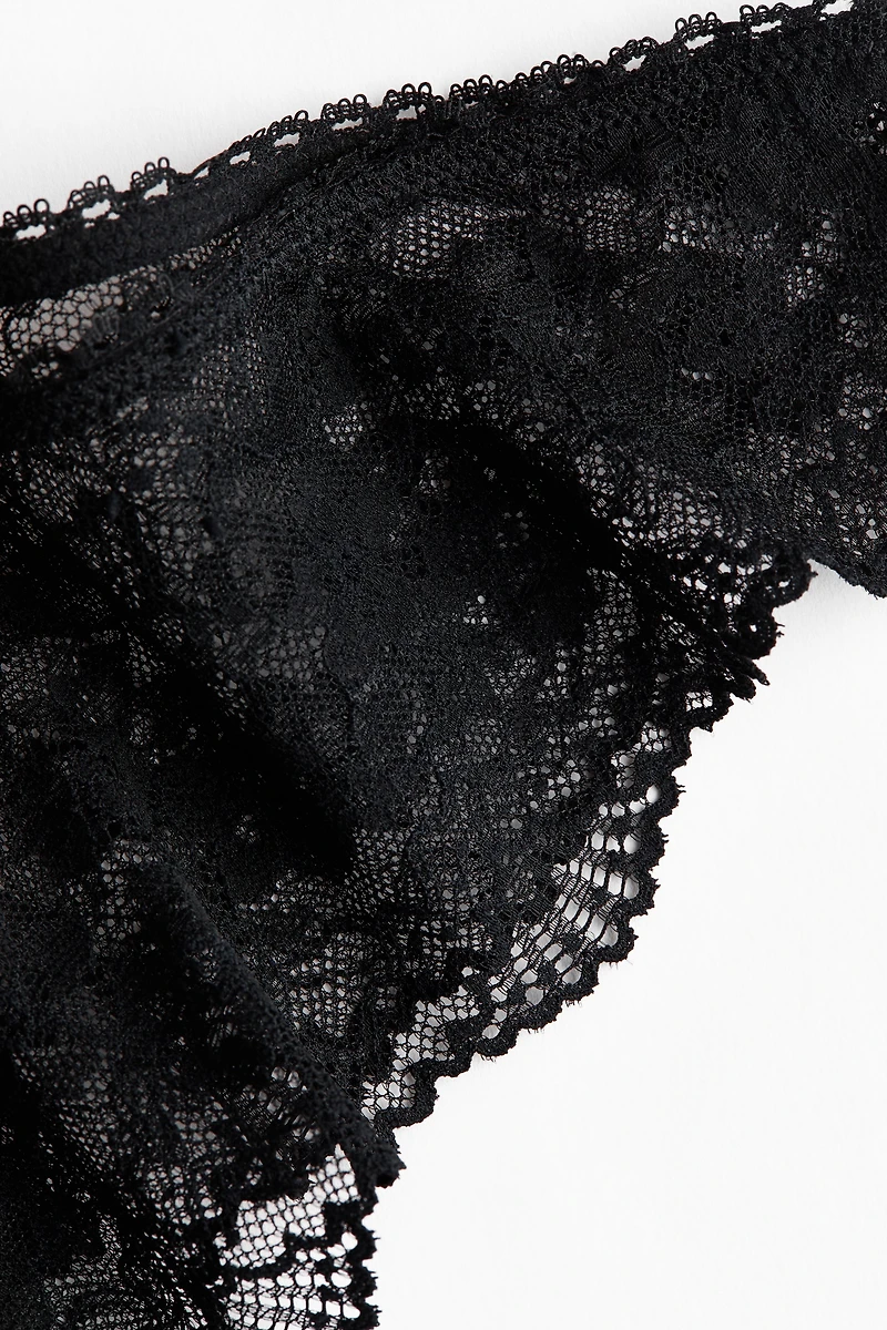 2-Pack Lace Brazilian Briefs