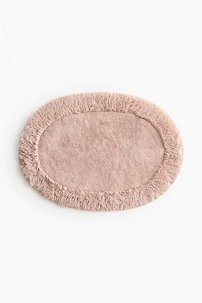 Oval Tufted Bath Mat