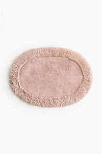 Oval Tufted Bath Mat